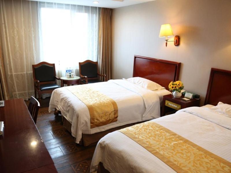 Greentree Inn Heilongjiang Harbin Zhongyang Street Business Hotel Exterior foto