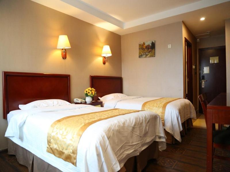 Greentree Inn Heilongjiang Harbin Zhongyang Street Business Hotel Exterior foto