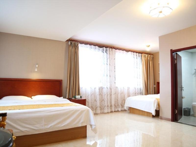Greentree Inn Heilongjiang Harbin Zhongyang Street Business Hotel Exterior foto