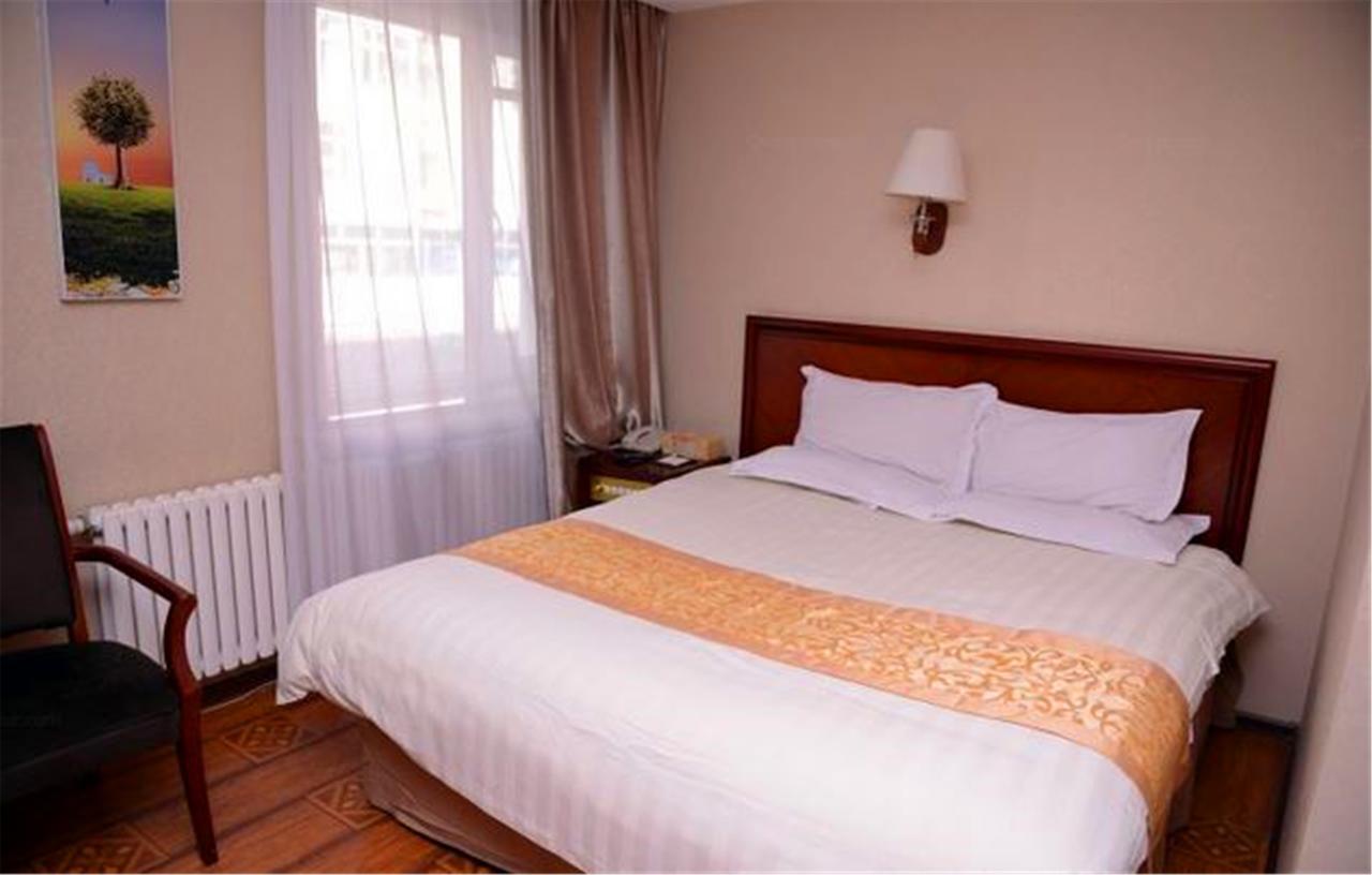 Greentree Inn Heilongjiang Harbin Zhongyang Street Business Hotel Exterior foto