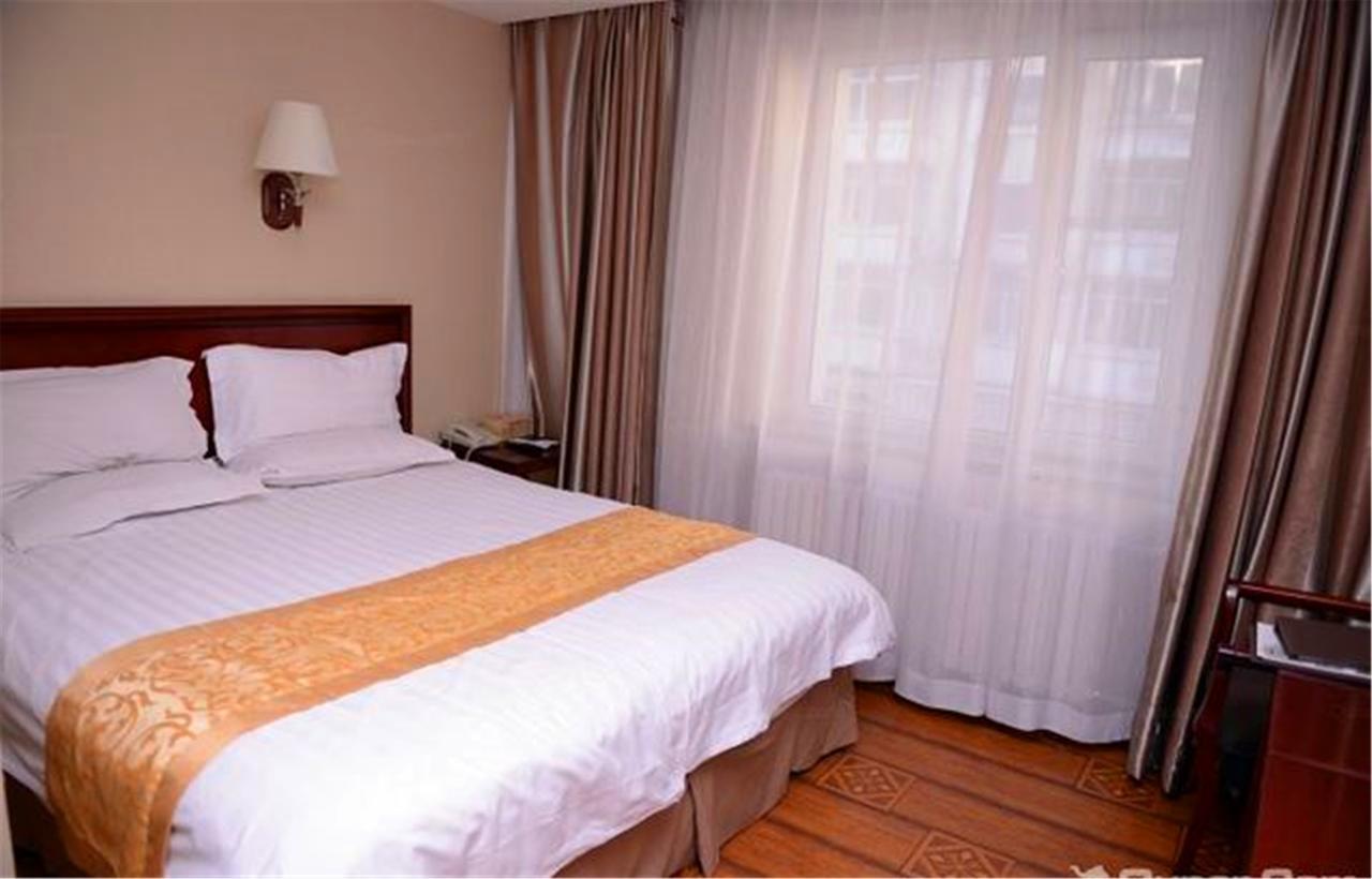 Greentree Inn Heilongjiang Harbin Zhongyang Street Business Hotel Exterior foto