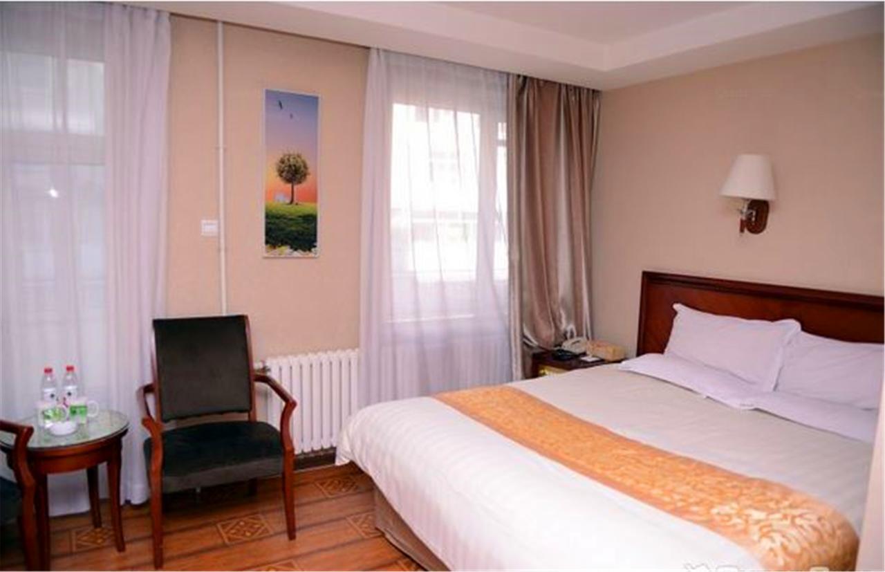 Greentree Inn Heilongjiang Harbin Zhongyang Street Business Hotel Exterior foto